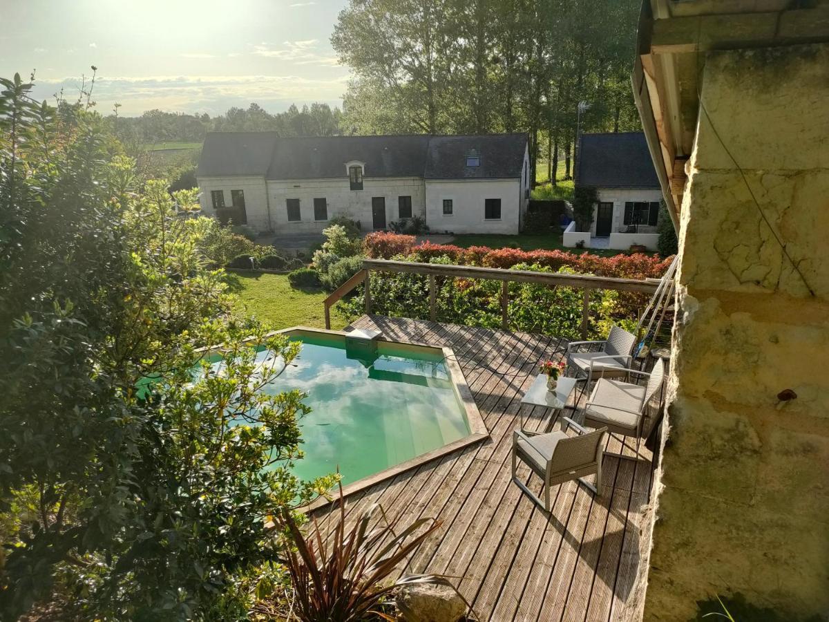 Villa Les Logis d Ussé Rigny-Ussé Exterior foto